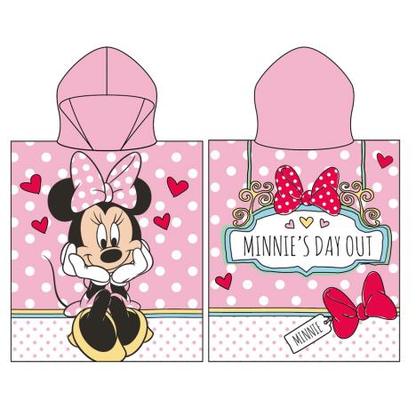 Minnie Mouse Cafe Hooded Poncho Extra Image 2